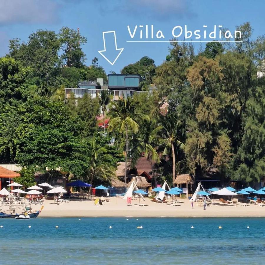 Villa Obsidian, With Staff, Sea View And Walk To Choeng Mon Beach Zewnętrze zdjęcie