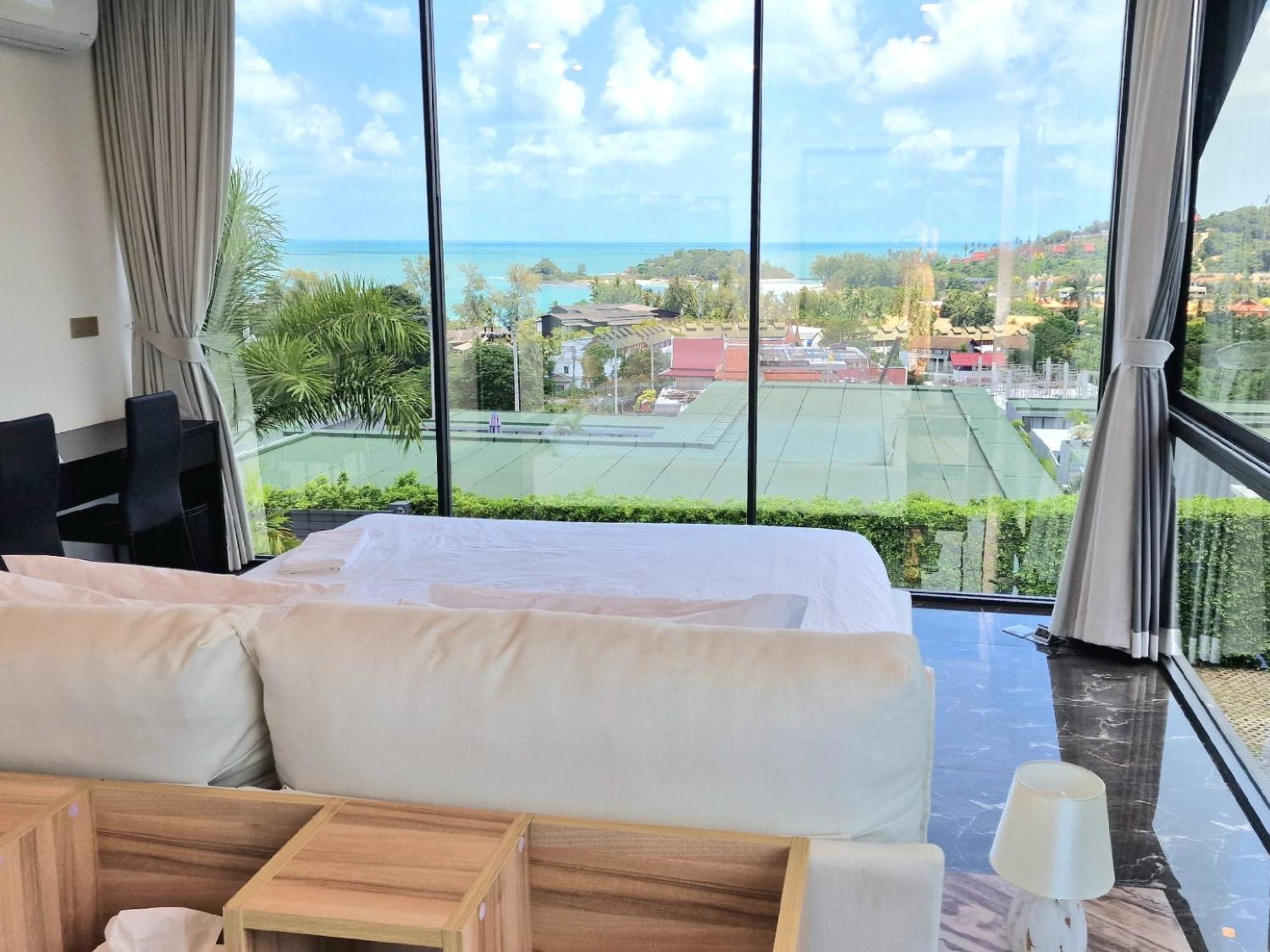Villa Obsidian, With Staff, Sea View And Walk To Choeng Mon Beach Zewnętrze zdjęcie