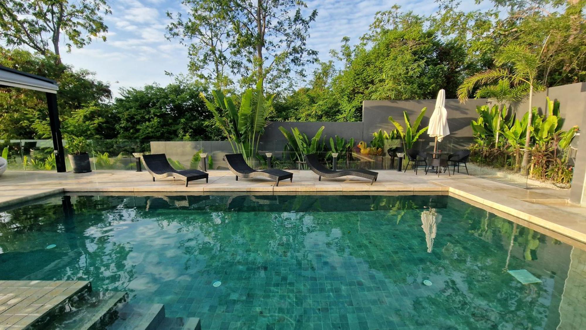 Villa Obsidian, With Staff, Sea View And Walk To Choeng Mon Beach Zewnętrze zdjęcie