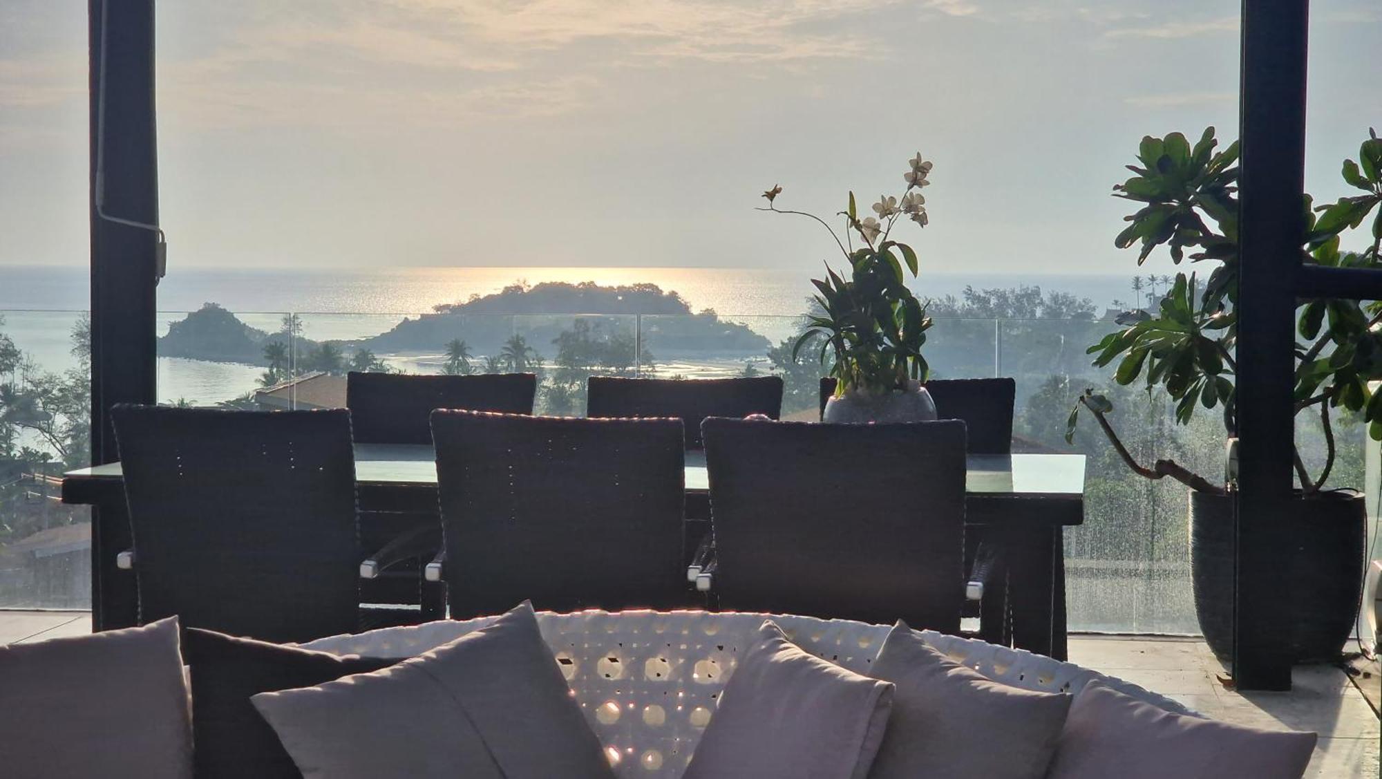 Villa Obsidian, With Staff, Sea View And Walk To Choeng Mon Beach Zewnętrze zdjęcie