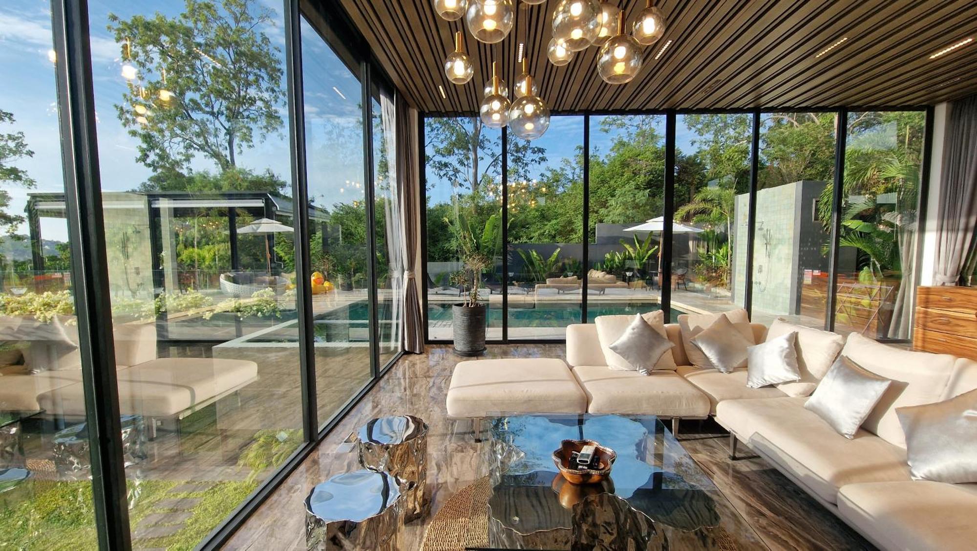 Villa Obsidian, With Staff, Sea View And Walk To Choeng Mon Beach Zewnętrze zdjęcie